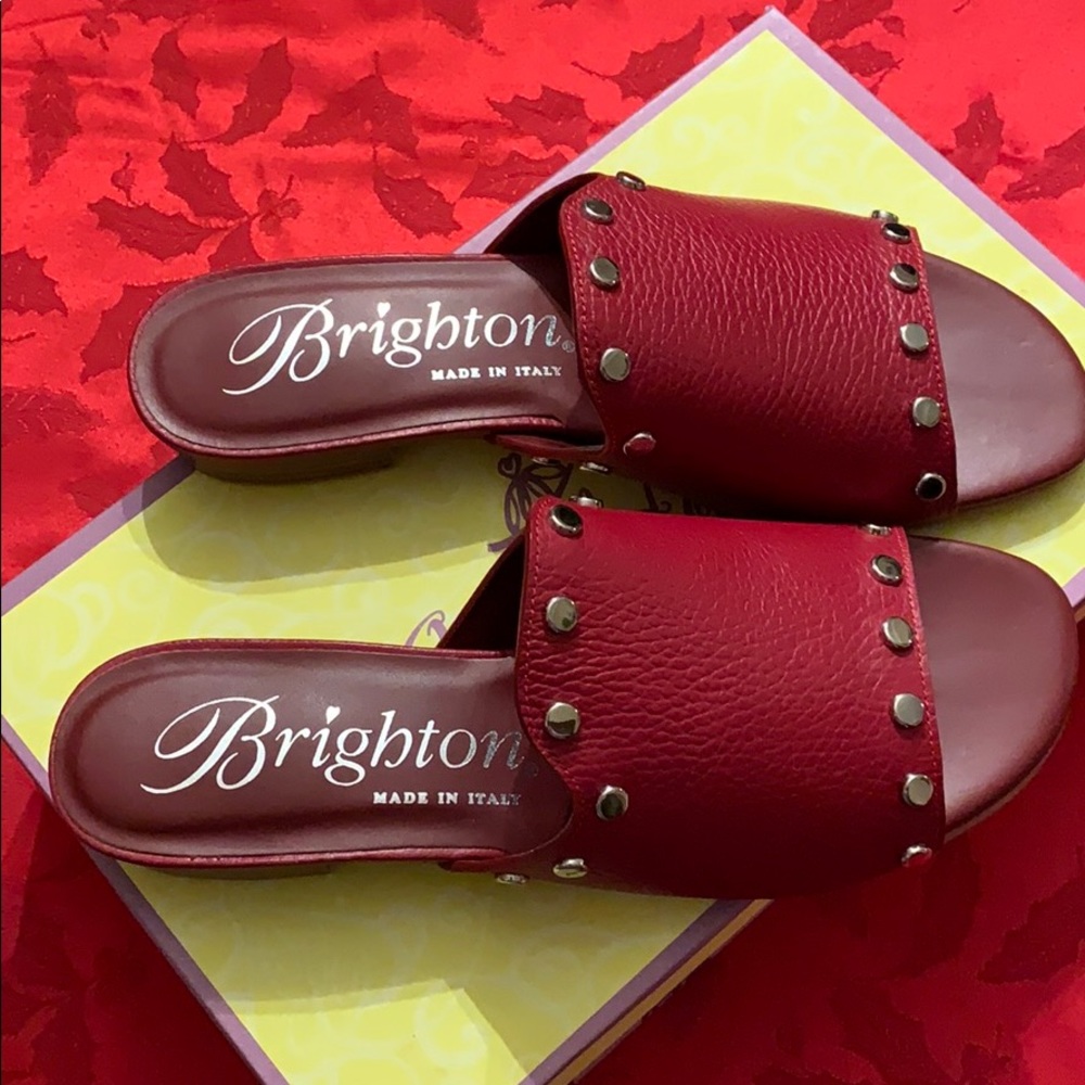 New in Box Brighton mules